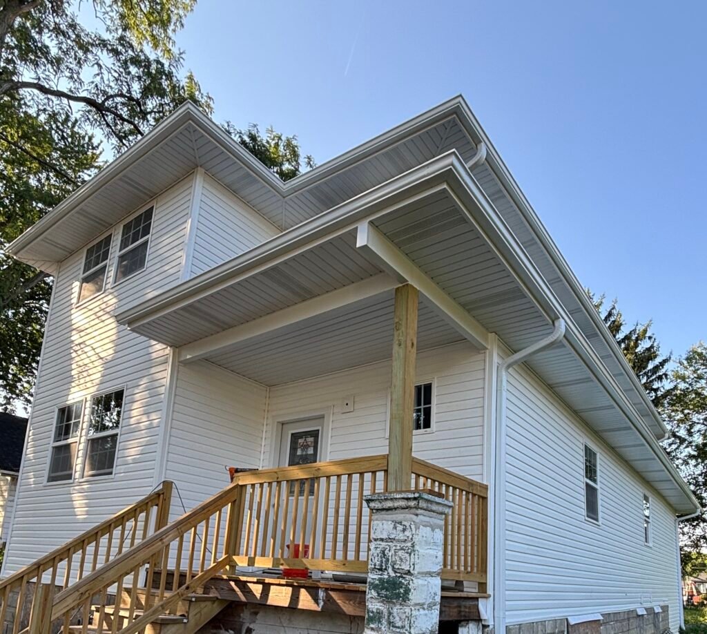 soffit fascia and gutter installation in Lombard IL